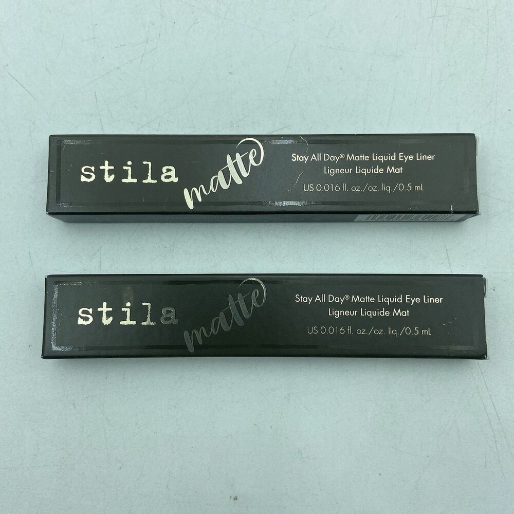 (2 pk.) STILA STAY ALL DAY MATTE LIQUID EYELINER (0.016 fl. oz./0.5 mL.): BROWN
